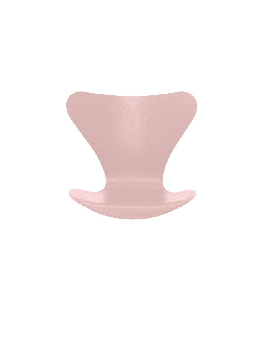 Skal til 3107 Stol fra Fritz Hansen (Farvet ask, Pale rose)
