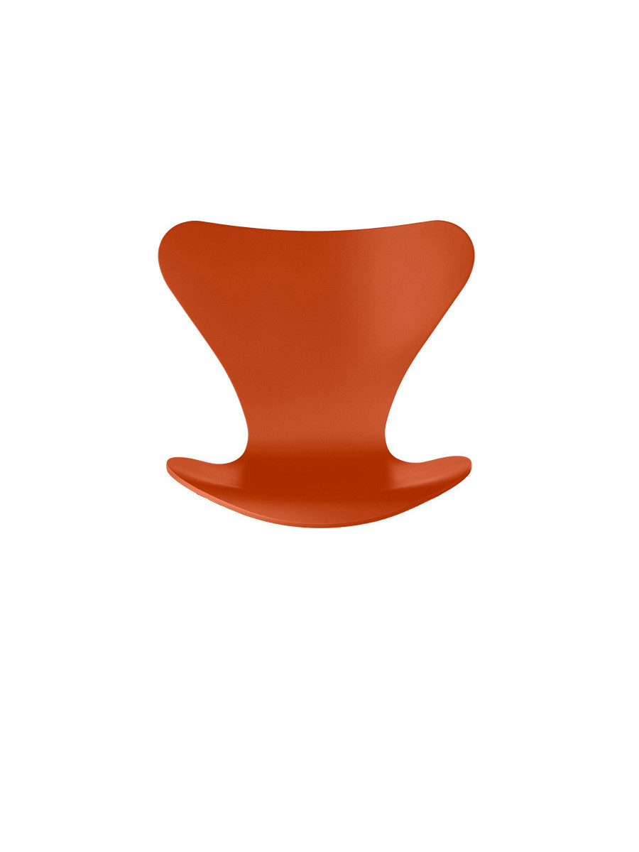 Skal til 3107 Stol fra Fritz Hansen (Lakeret, Paradise orange)