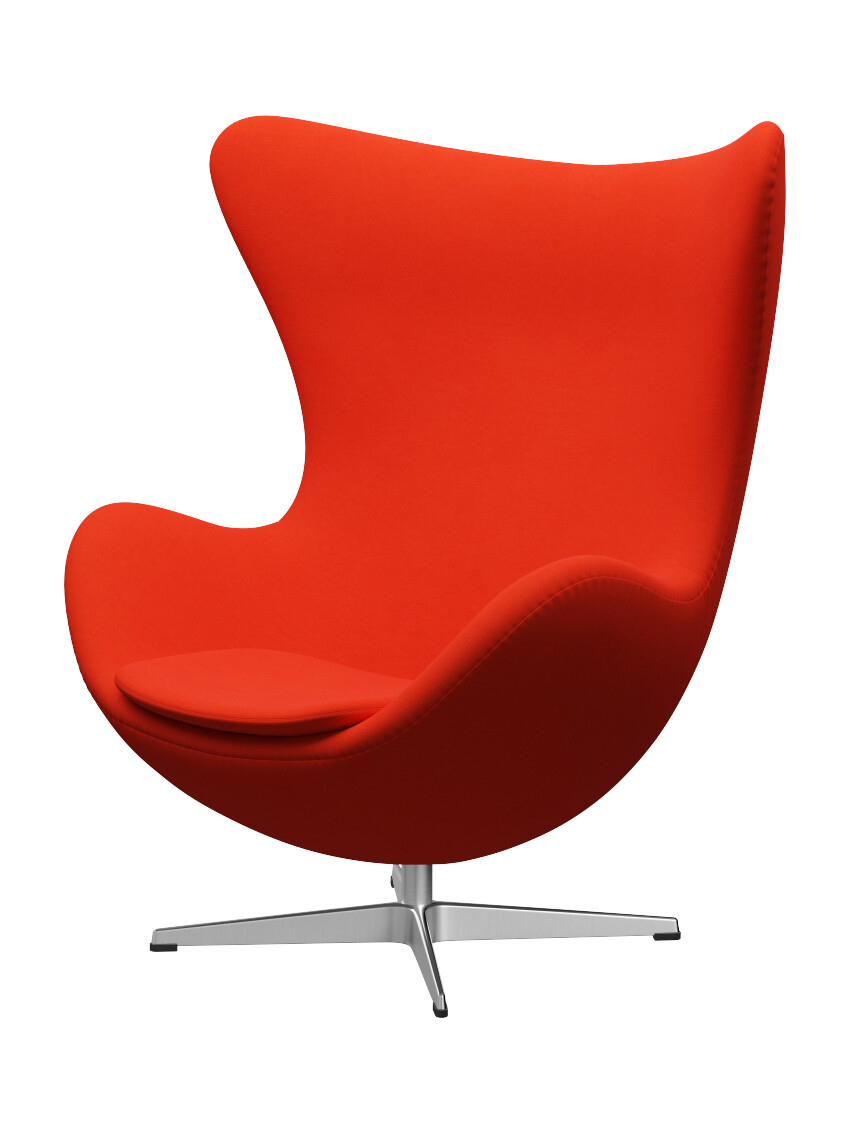 3316 Ægget af Arne Jacobsen (Comfort, 63006 Orange/Rød)