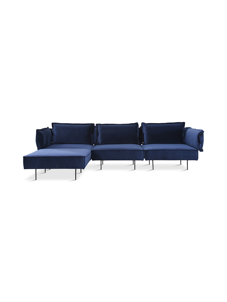 Billede af Chaiselounge sofa fra HANDVÄRK (Royal blue)