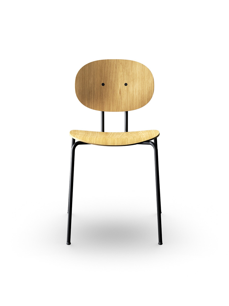 Billede af Piet Hein Spisebordsstol fra Sibast Furniture (Stofgruppe 2, Valnød, lak)