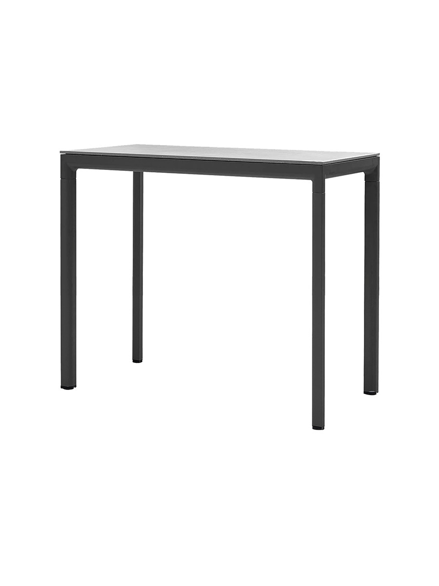 Drop Barbord, 150x75 cm fra Cane-line (Lava grey, Fossil grey, ceramic)
