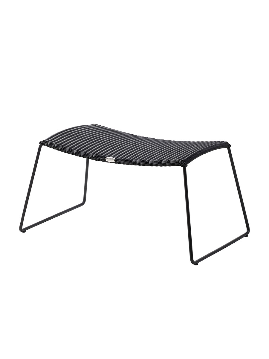 Breeze Fodskammel fra Cane-line (Black)