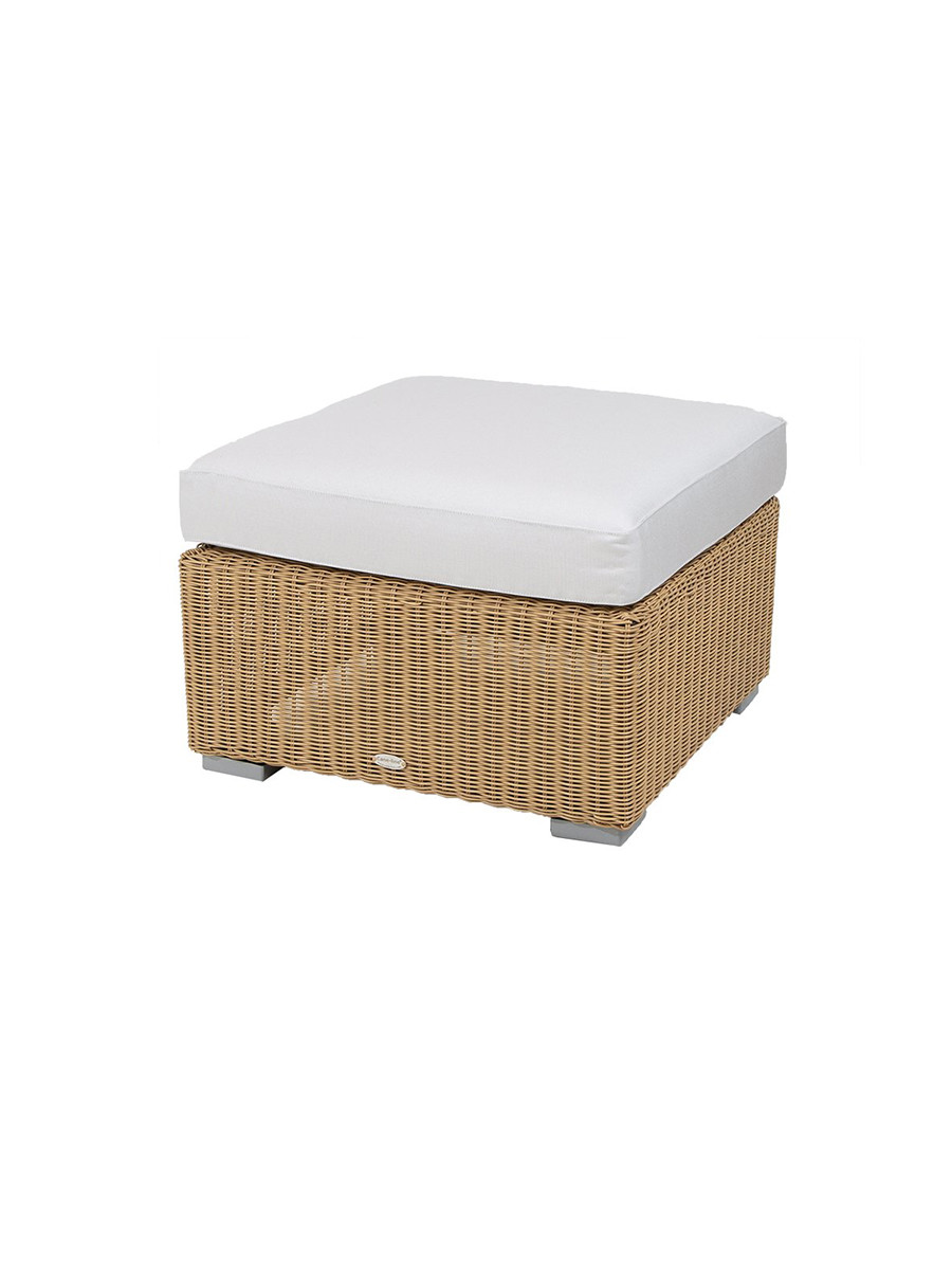 Chester Fodskammel fra Cane-line (Natural, White, Cane-line Natté inkl. QuickDry)