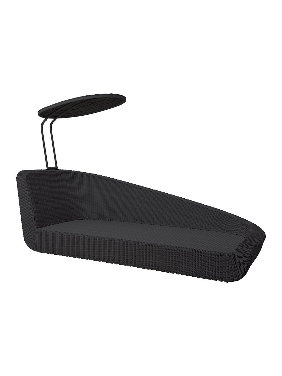 Billede af Savannah Daybed, venstre fra Cane-line (Ingen hynde)