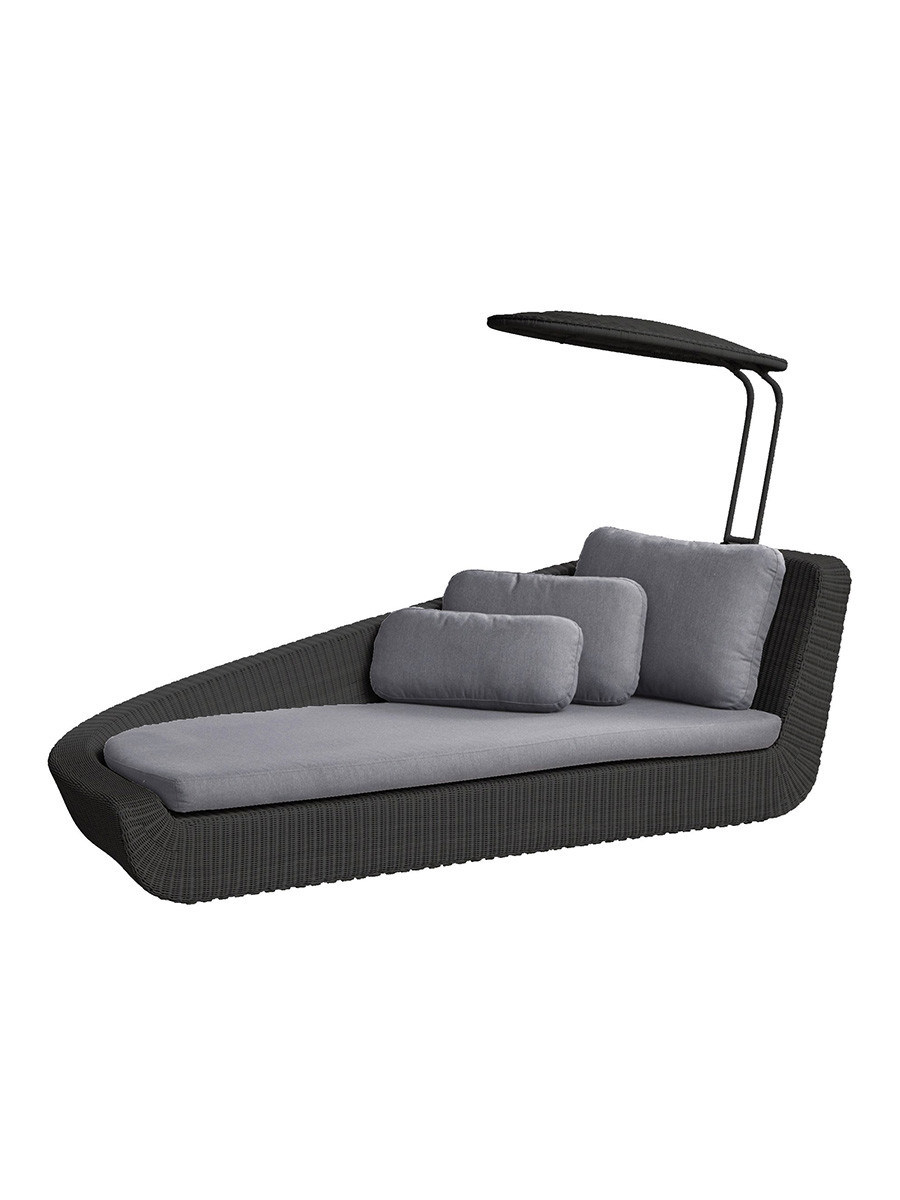 Billede af Savannah Daybed, højre fra Cane-line (Grå, Cane-line Natte hynde)