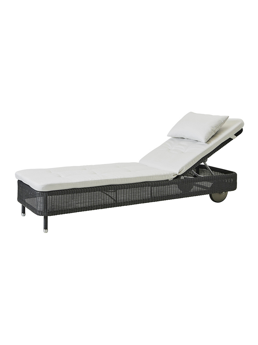 Presley solvogn fra Cane-line (Graphite, White, Cane-line Natté)