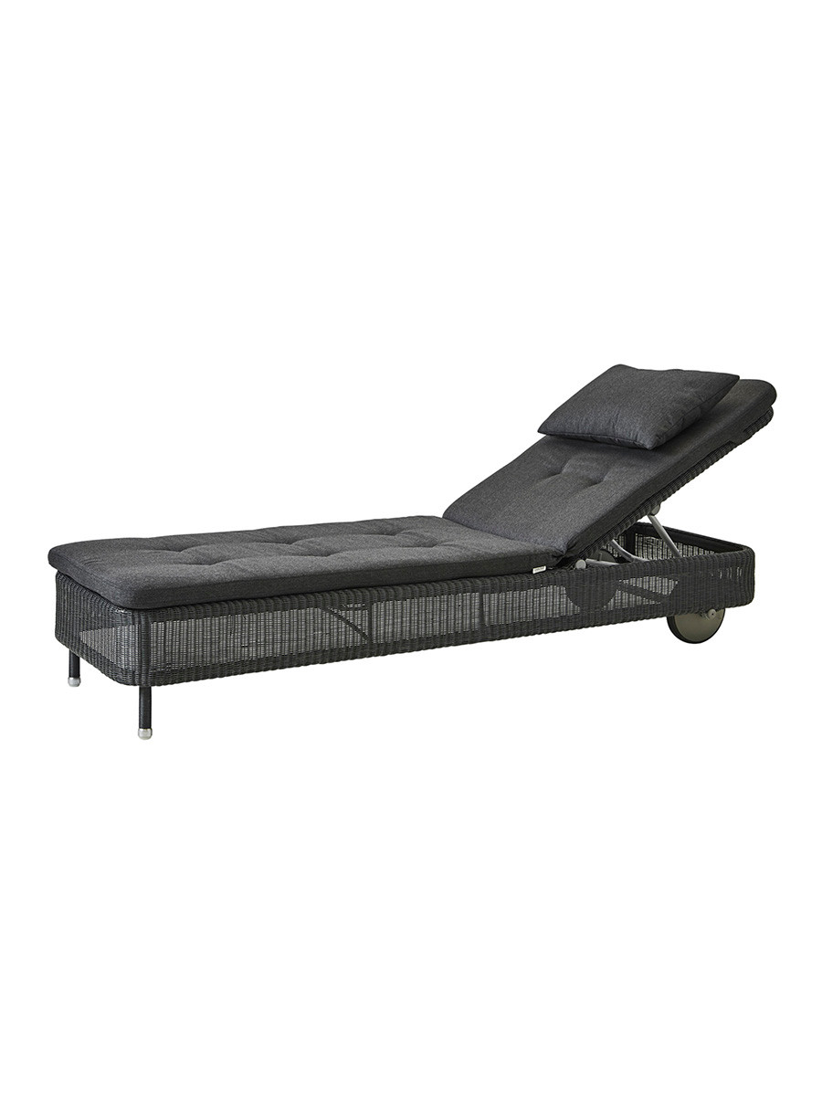 Presley solvogn fra Cane-line (Graphite, Black, Cane-line Natté)