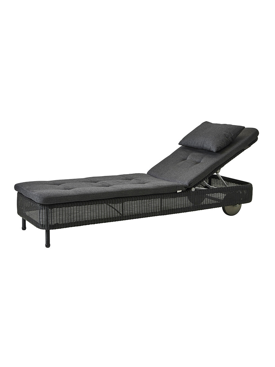 Presley solvogn fra Cane-line (Sort, Black, Cane-line Natté)