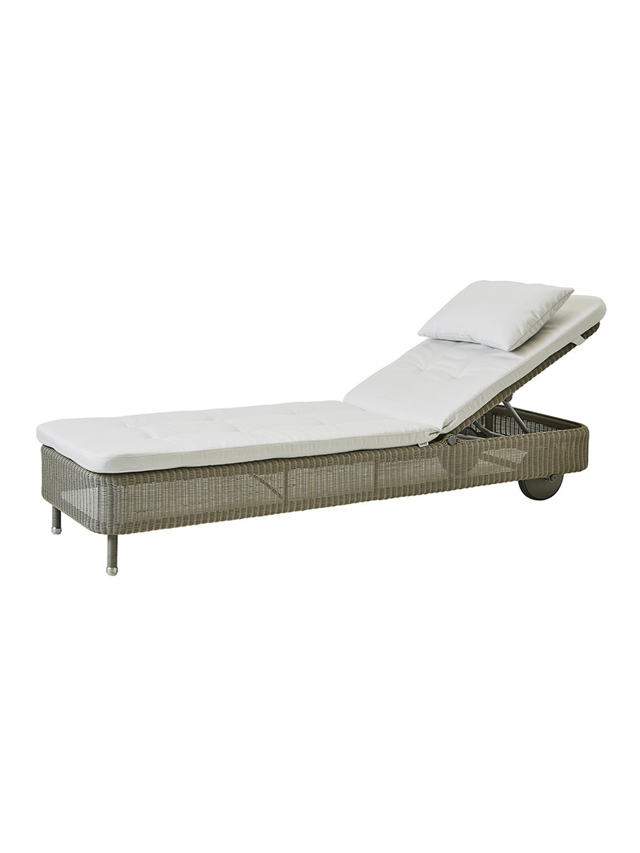 Presley solvogn fra Cane-line (Taupe, White, Cane-line Natté)