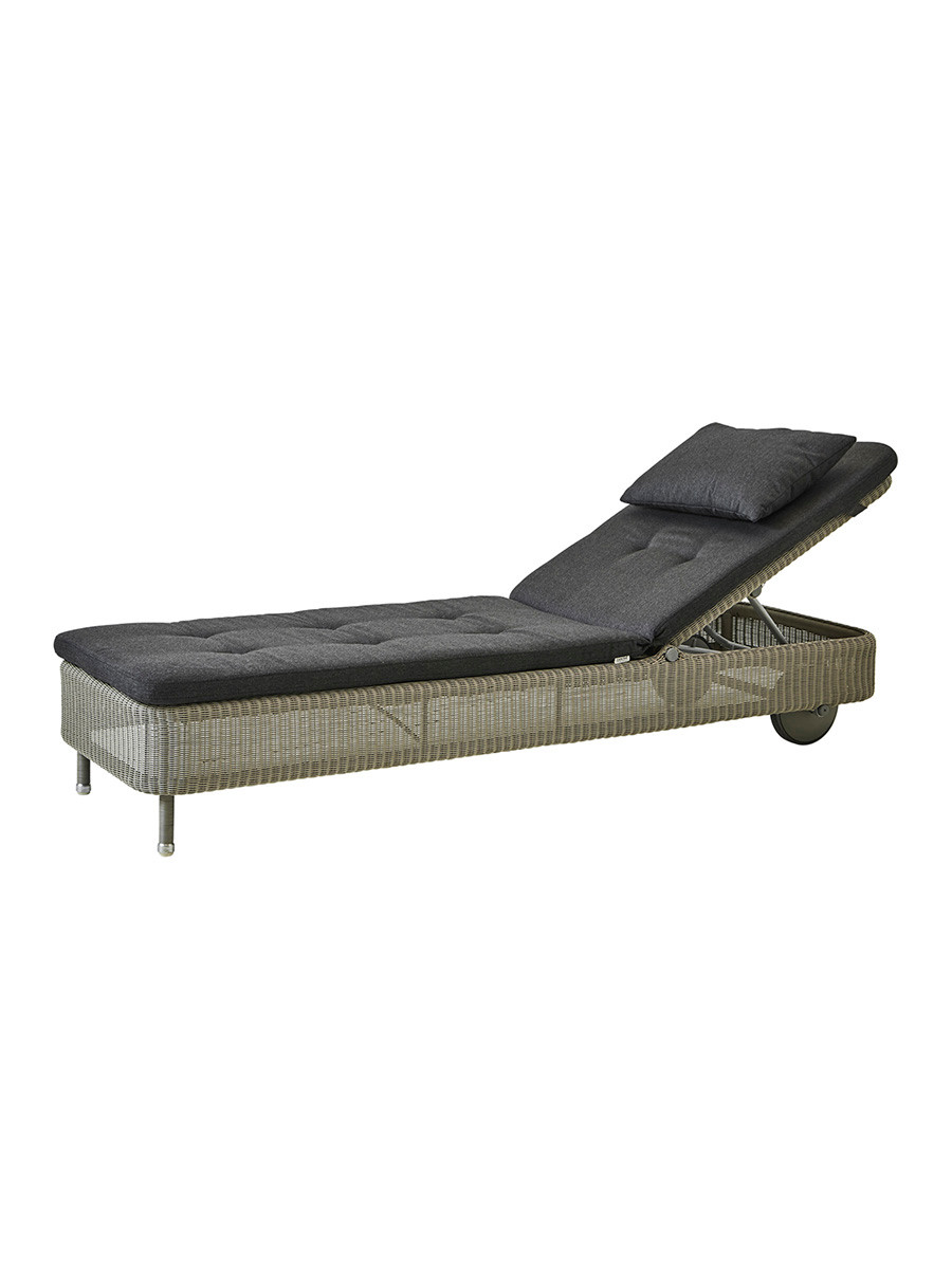 Presley solvogn fra Cane-line (Taupe, Black, Cane-line Natté)