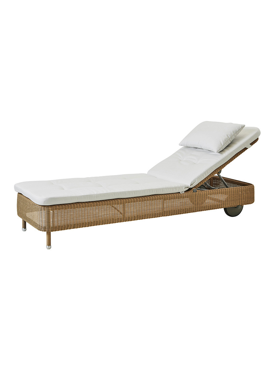 Presley solvogn fra Cane-line (Natural, White, Cane-line Natté)