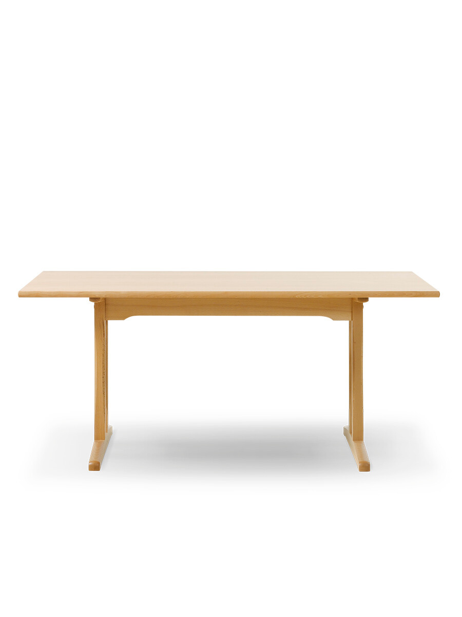 Shaker Bord C18, 180 cm af Børge Mogensen (Olieret eg)