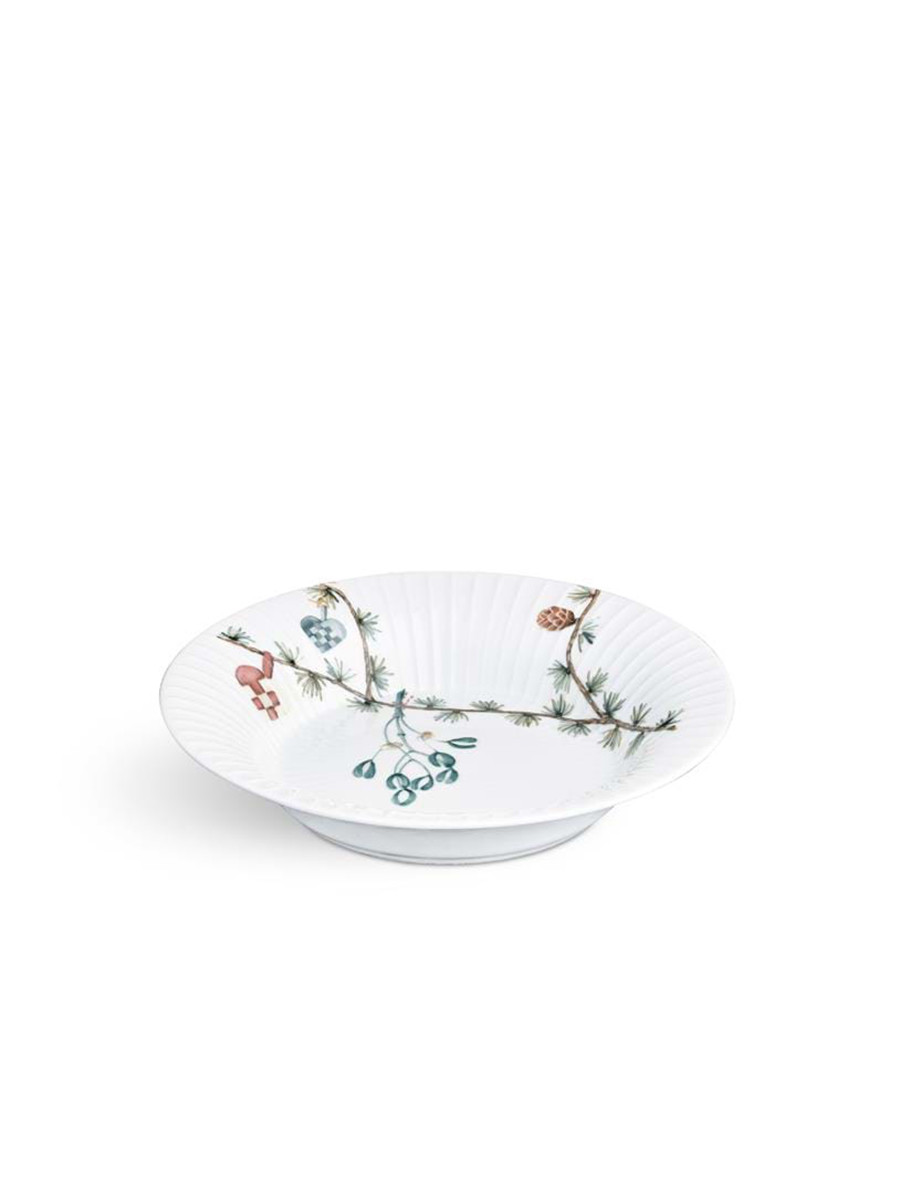 Hammershøi dyb Juletallerken Ø21 cm fra Kähler