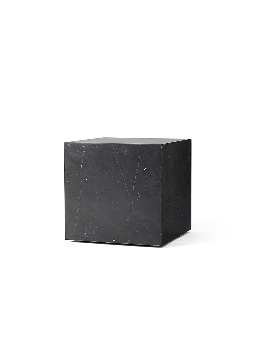 Billede af Plinth Cubic Black Nero Marquina marmor fra Audo Copenhagen (Black, Nero Marquina marmor)