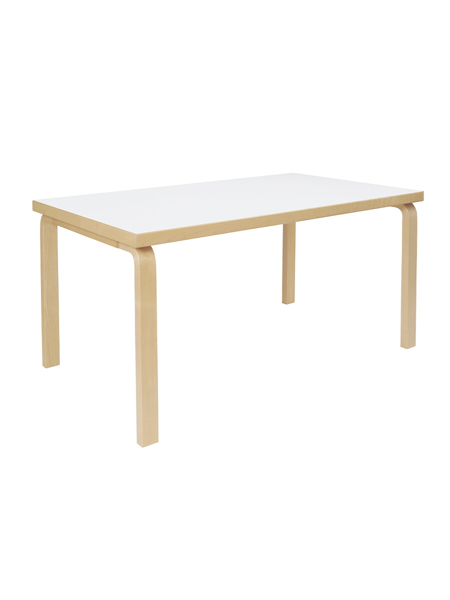 Billede af Aalto Table Rectangular 82A, 150x85 cm fra Artek (Hvid Laminat)