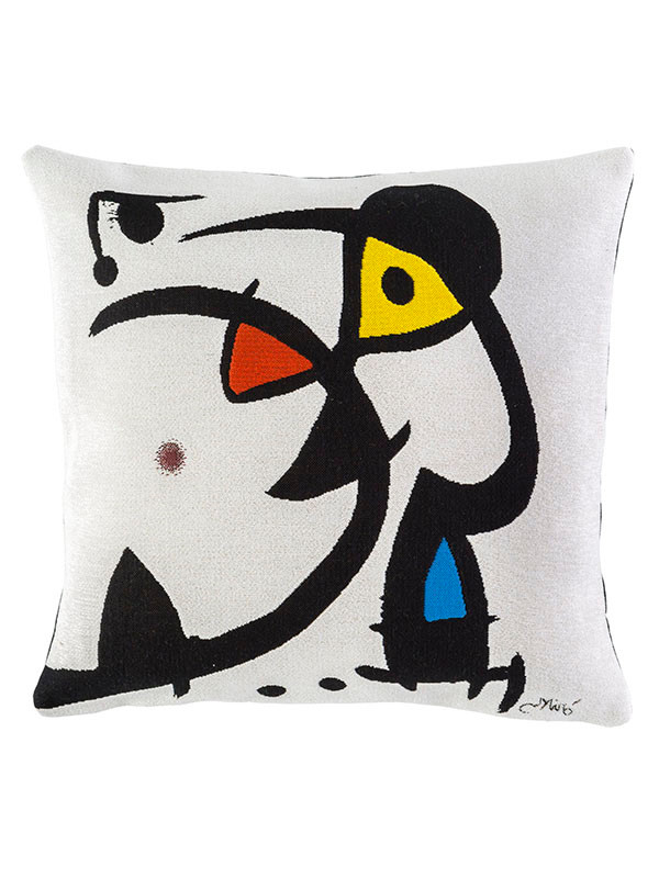 Miro Deux Personnages Hantés Par Un Oiseau pude fra Poulin Design