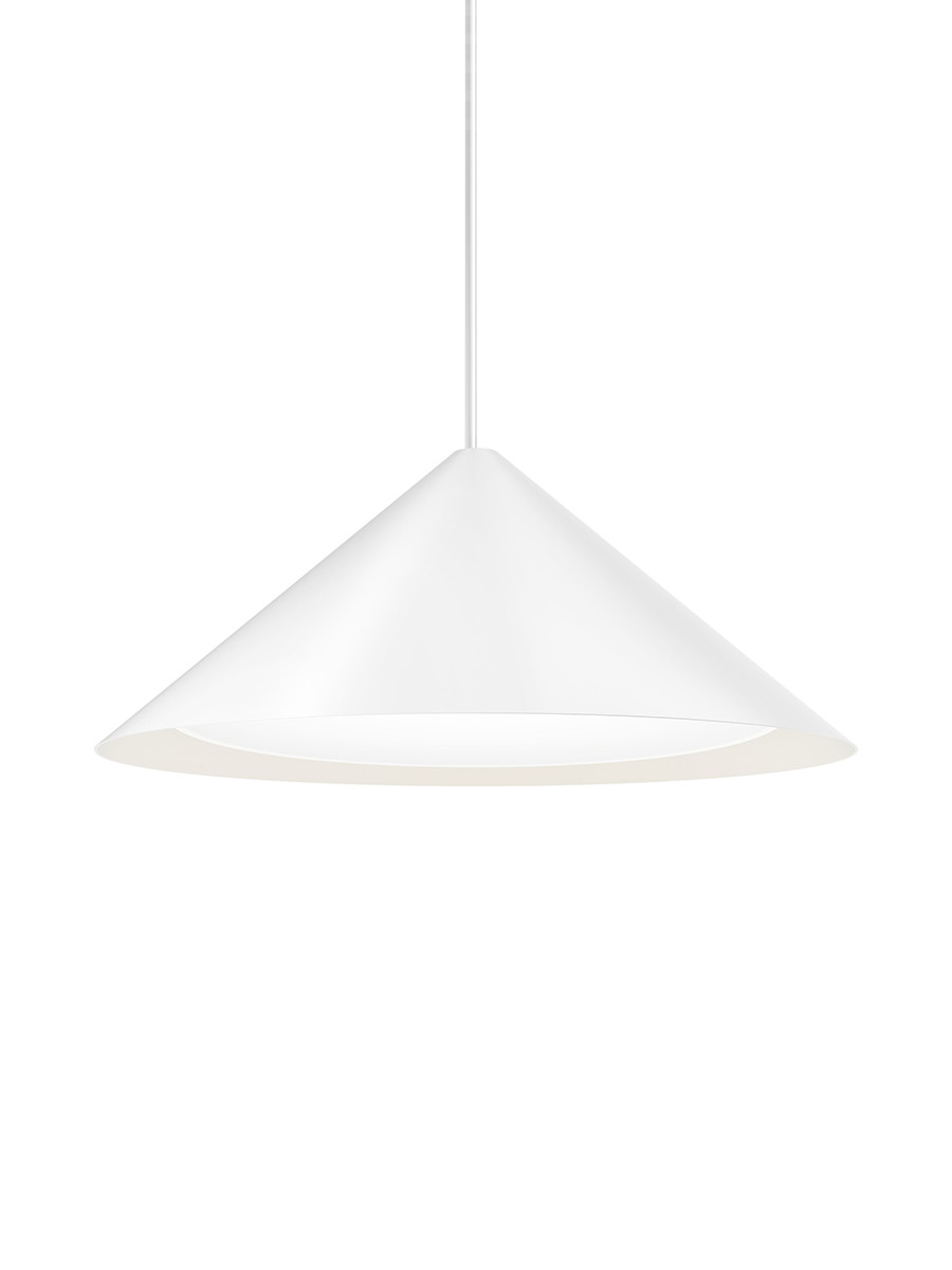 Billede af Keglen Pendel fra Louis Poulsen (Ø 650 mm, Hvid)