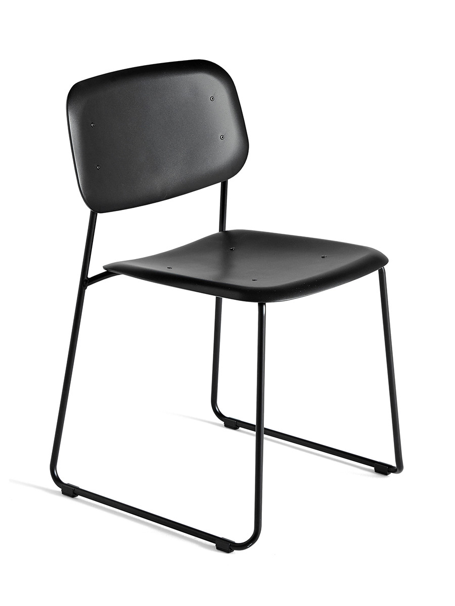 Soft Edge 55 Sled stol fra Hay (Sort / sort)