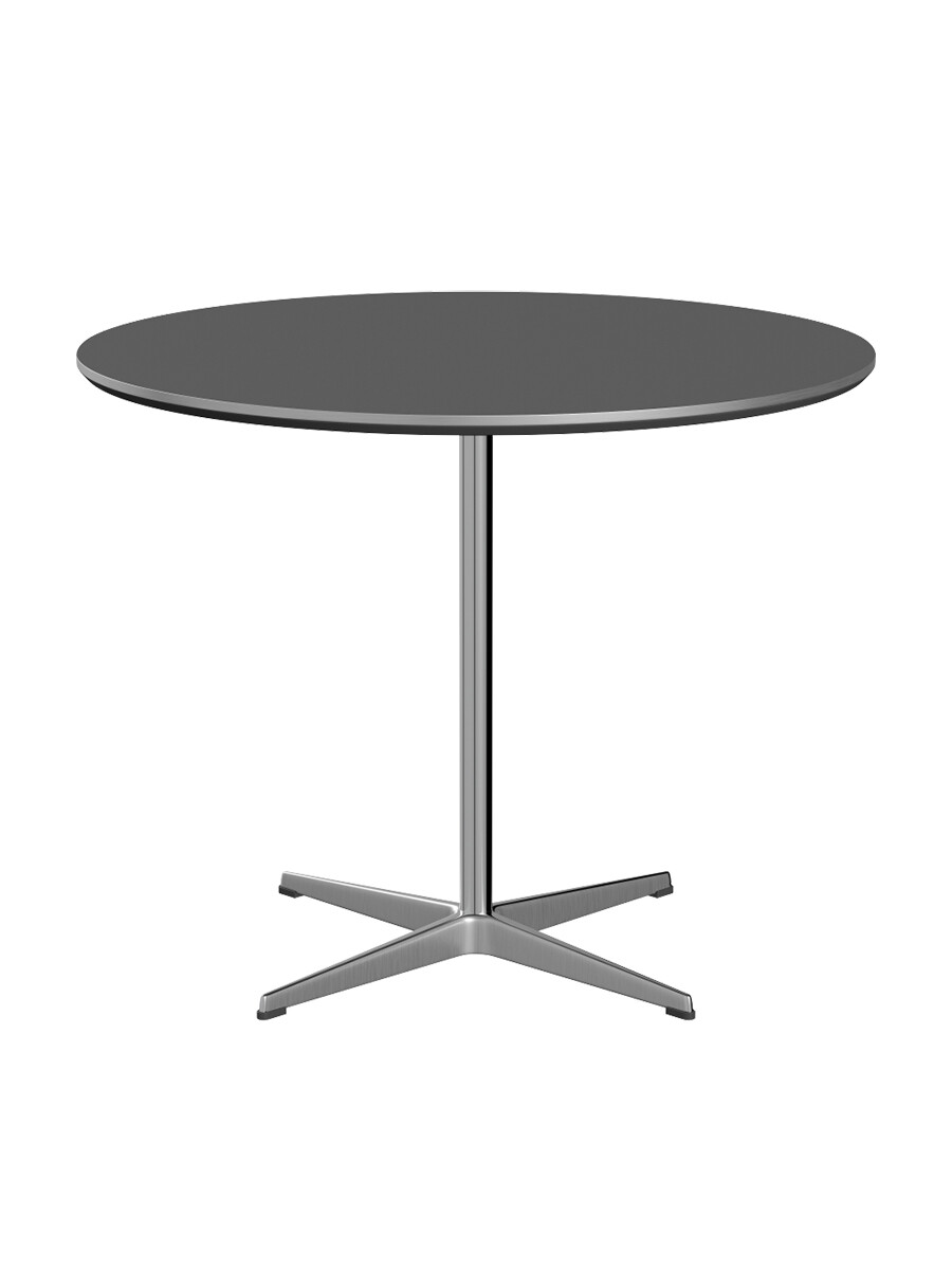 Piet Hein A623 Cafébord, Ø90 cm fra Fritz Hansen (Grey Bromo m. alukant (specialfarve))