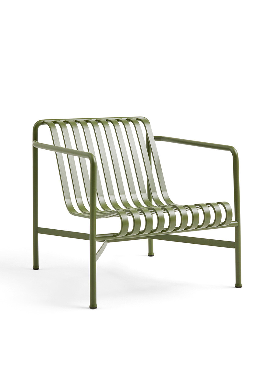 Palissade Lounge Chair Low fra Hay (Olive)