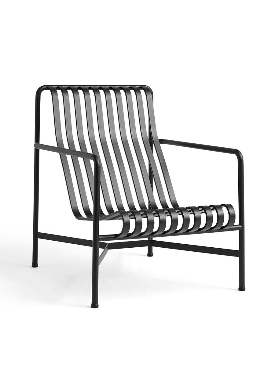 Palissade Lounge Chair High fra Hay (Antracit)