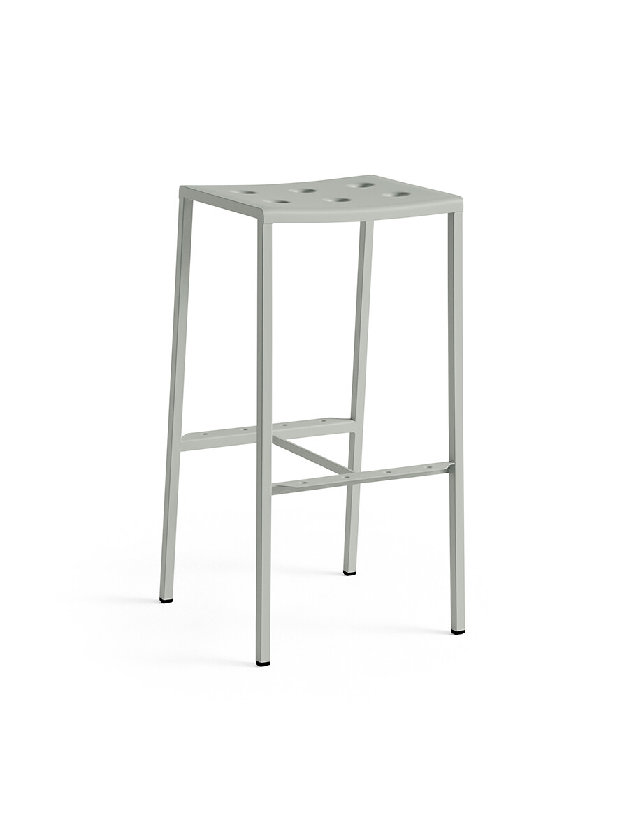 Balcony Bar Stool, høj fra Hay (Desert Green)