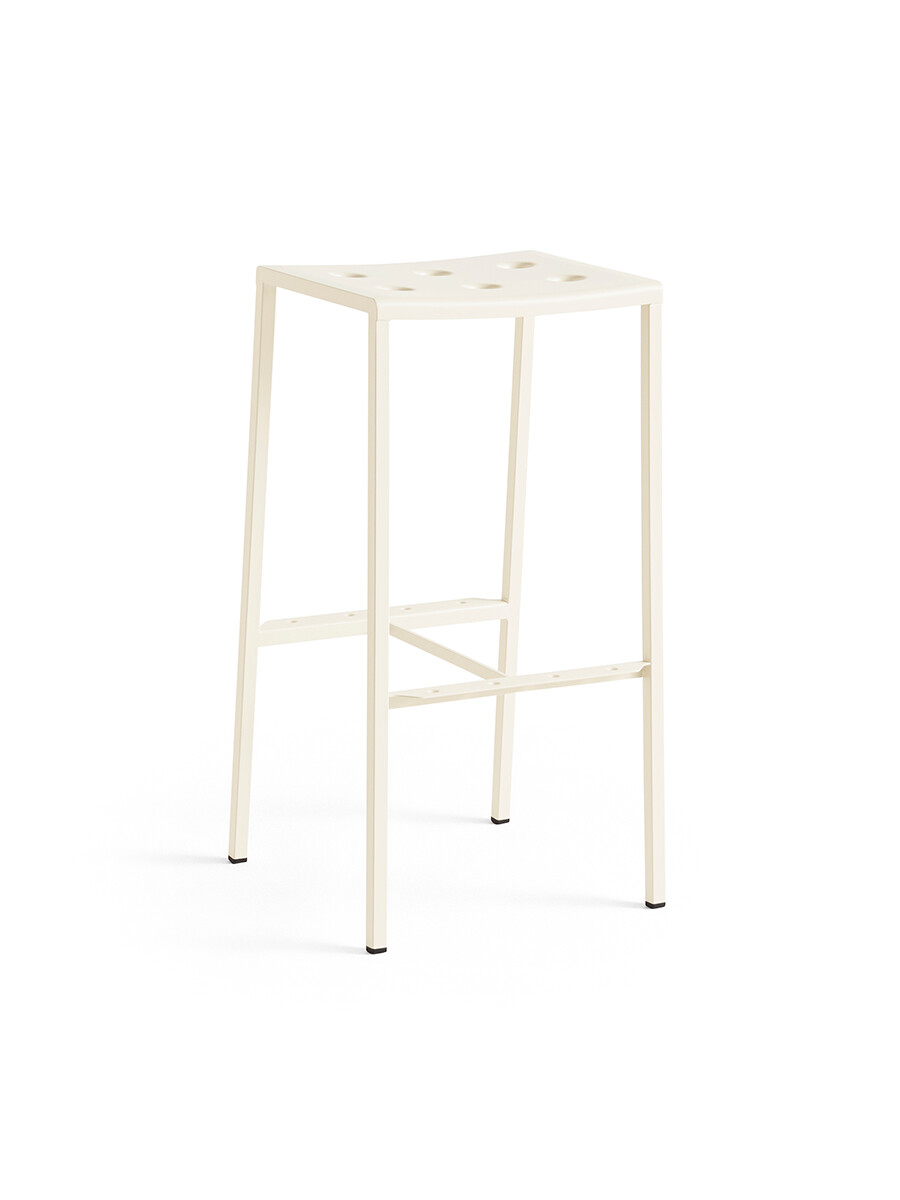Balcony Bar Stool, høj fra Hay (Chalk Beige)