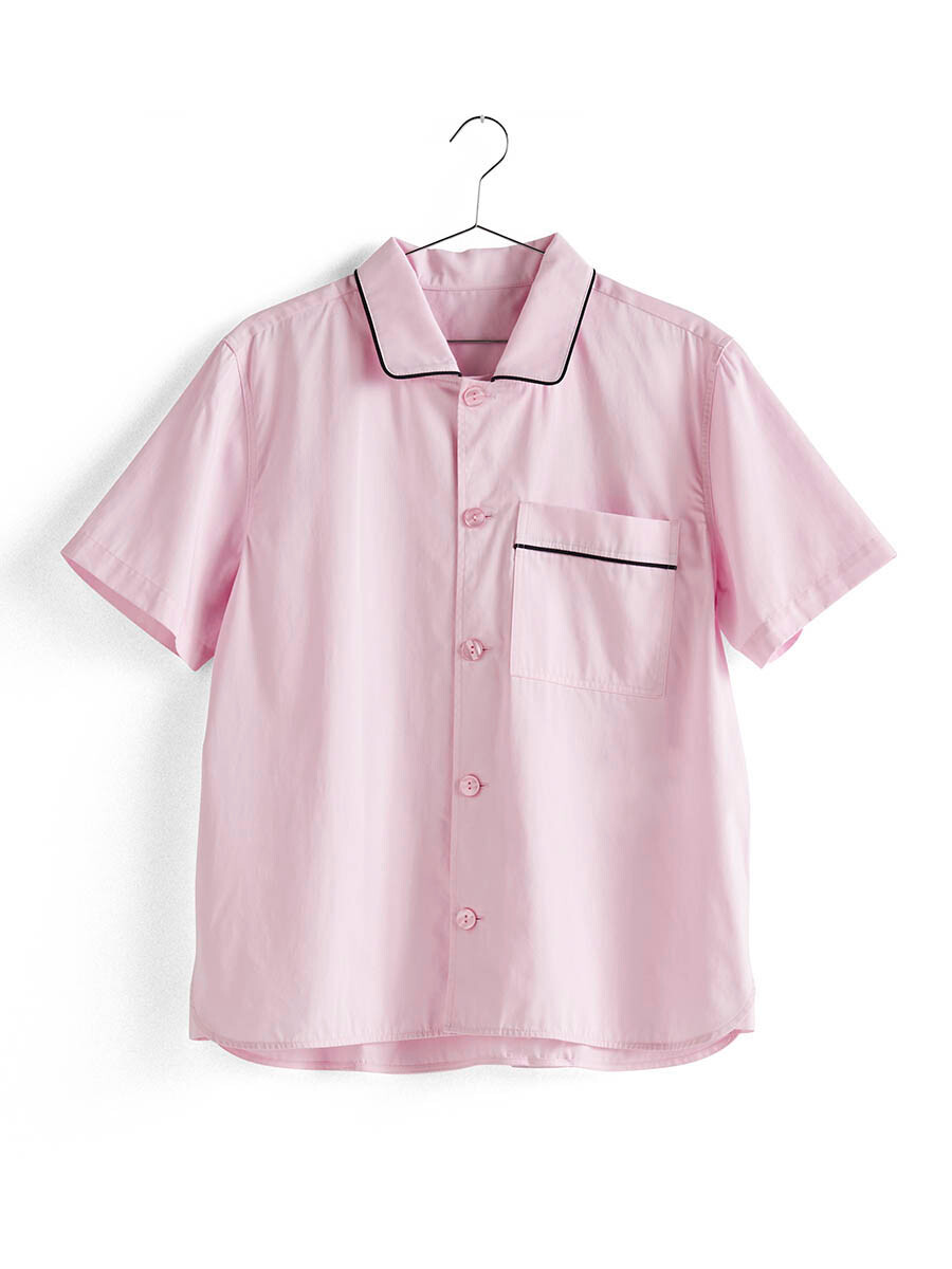 Outline Pyjama S/S Shirt fra Hay (Soft pink, S/M)
