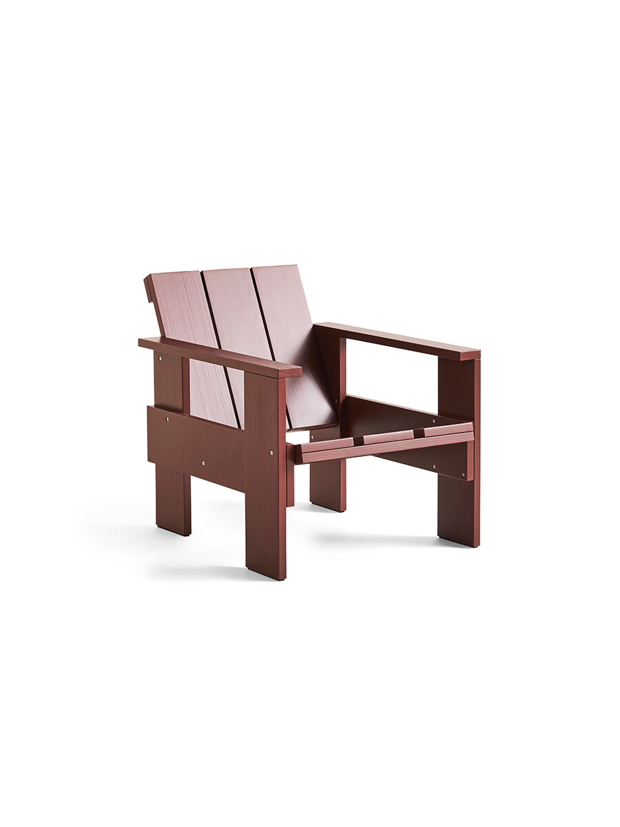 Crate Lounge Chair fra Hay (Iron Red)