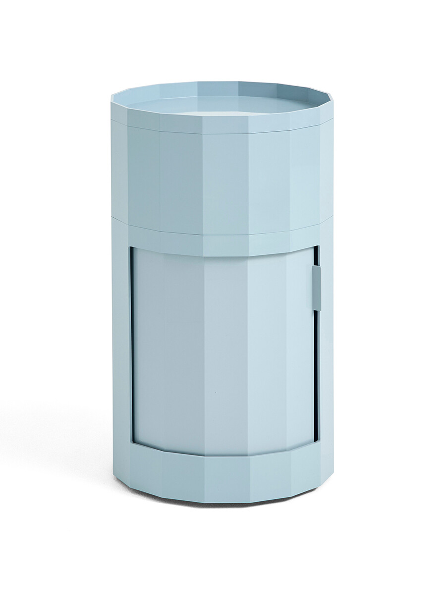 Facet Cabinet Incl. Feet And Castors, high fra Hay (Misty Blue)