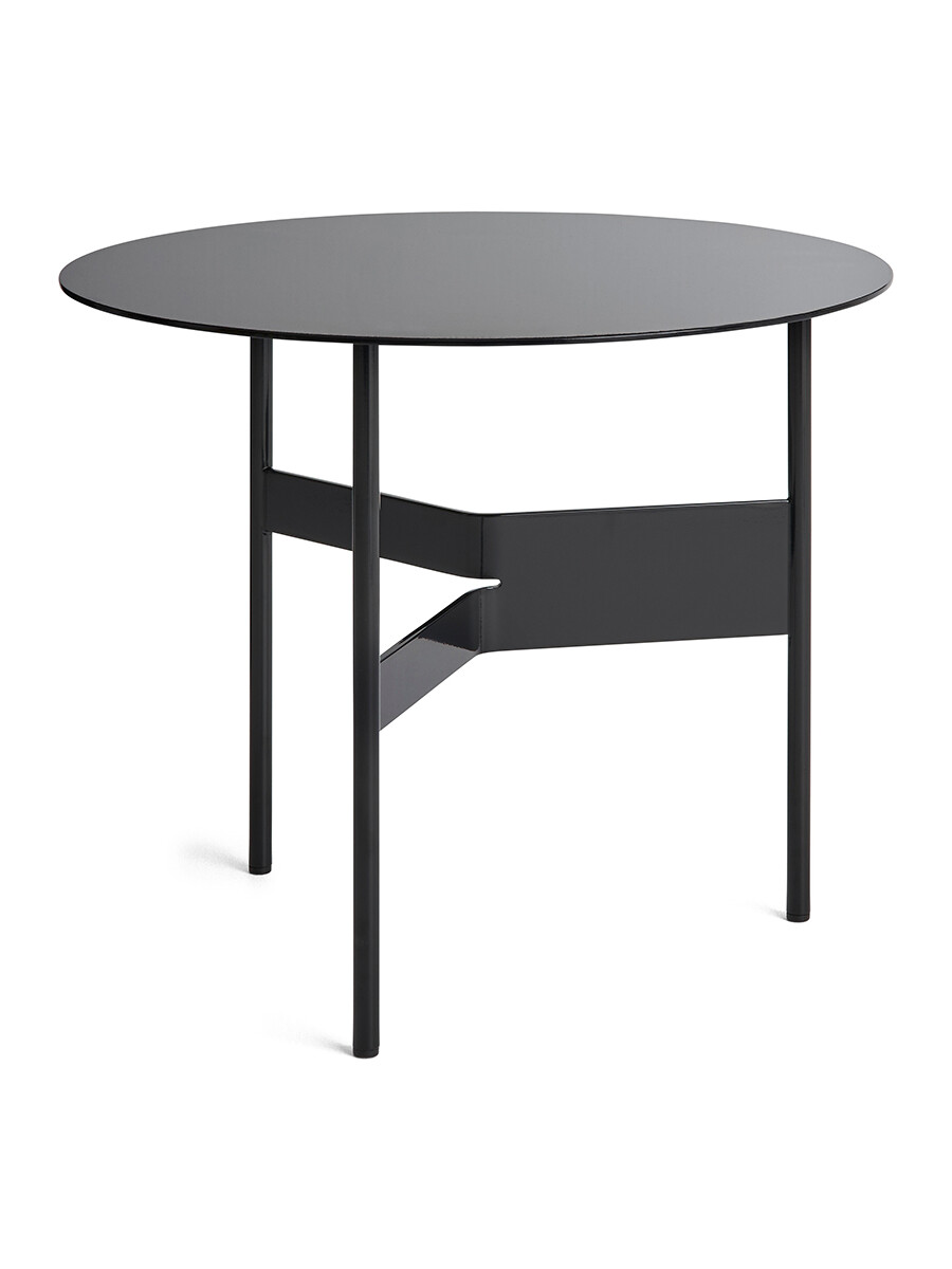 Shim Coffee Table, Ø 54 cm fra Hay (Black)
