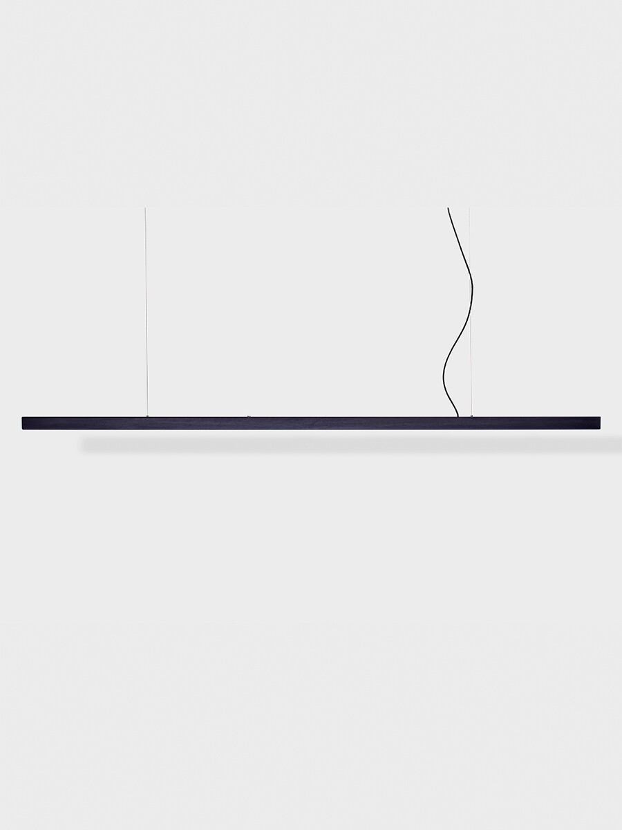 I Model Pendel, m. ledning fra Anour (Rustfrit stål, 300 cm, Sort)