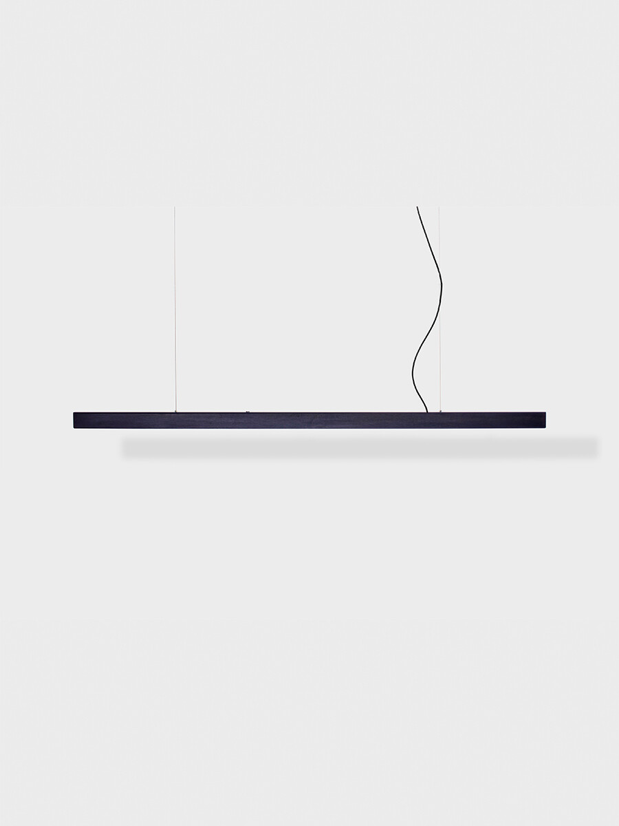 I Model Pendel, m. ledning fra Anour (Rustfrit stål, 150 cm, Sort)