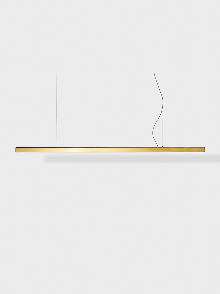 I Model Pendel, m. ledning fra Anour (Messing, 250 cm, Poleret)