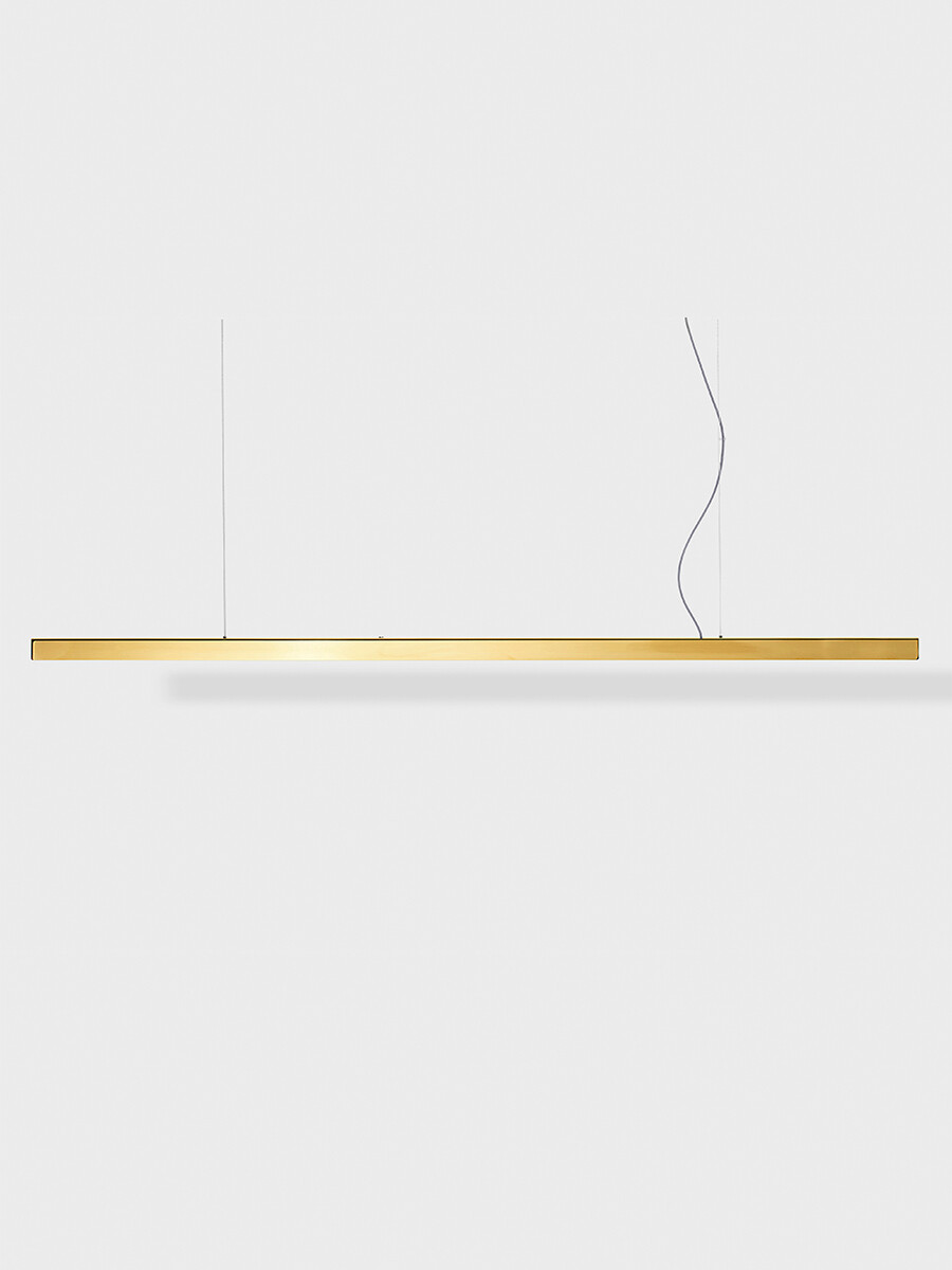 I Model Pendel, m. ledning fra Anour (Messing, 300 cm, Poleret)