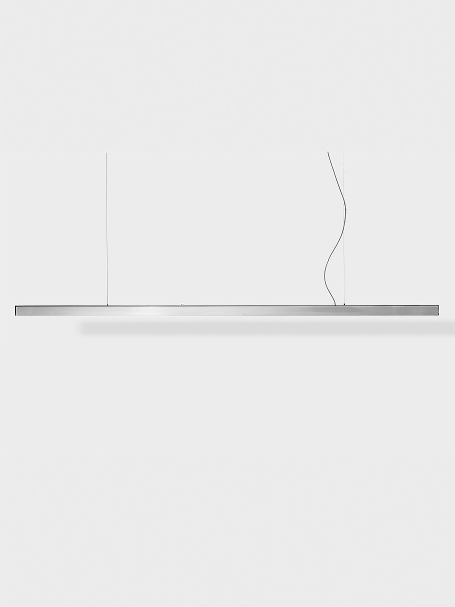 I Model Pendel, m. ledning fra Anour (Rustfrit stål, 300 cm, Poleret)