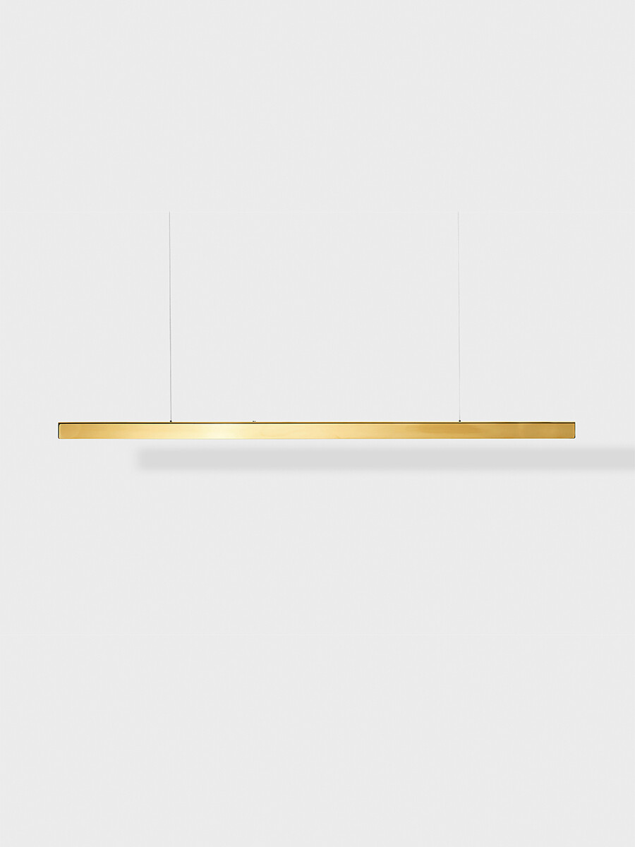 I Model Pendel, ledningsfri fra Anour (Messing, 200 cm, Poleret)