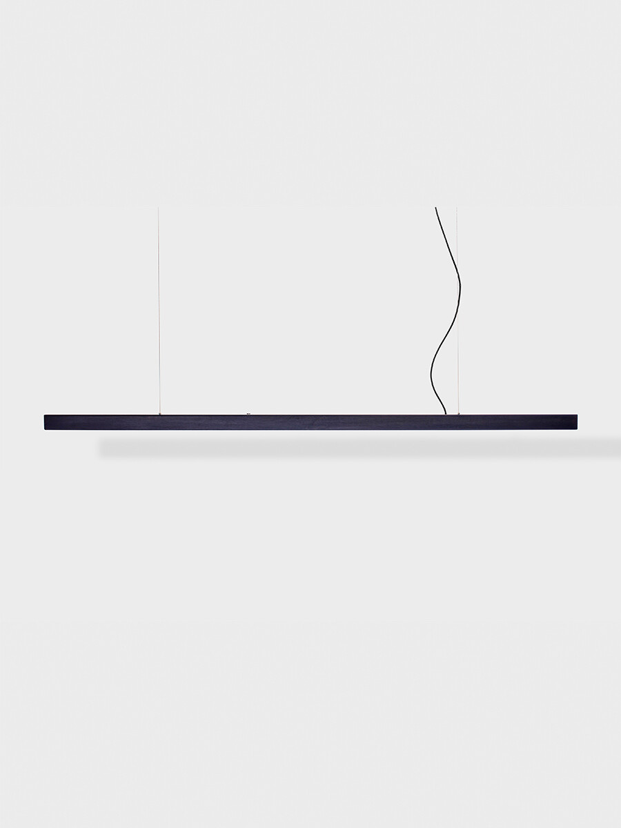 I Model Pendel, m. ledning fra Anour (Rustfrit stål, 250 cm, Sort)