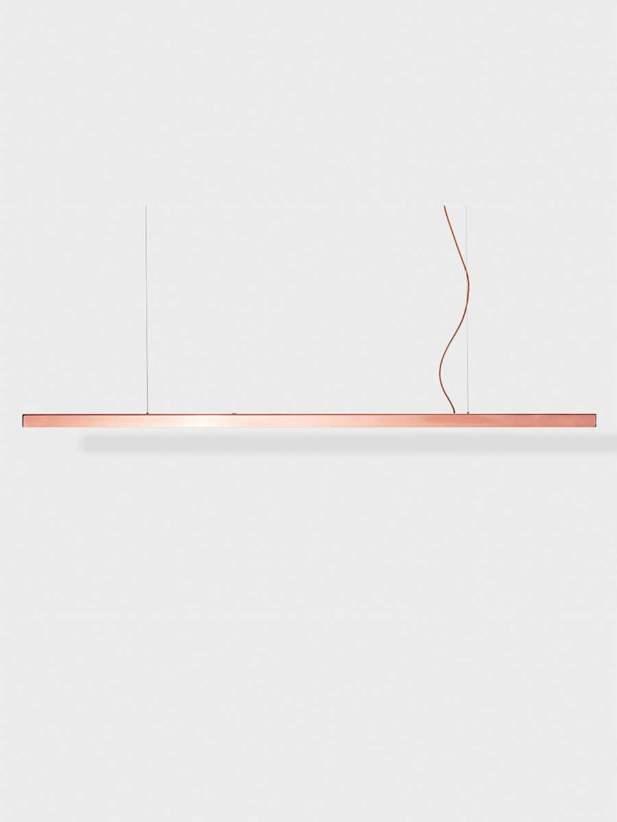 I Model Pendel, m. ledning fra Anour (Kobber, 300 cm, Poleret)