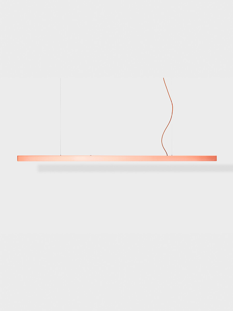 I Model Pendel, m. ledning fra Anour (Kobber, 250 cm, Børstet)