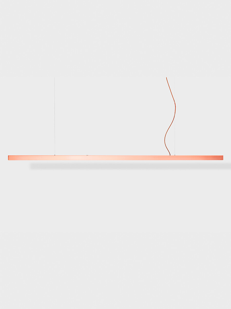 I Model Pendel, m. ledning fra Anour (Kobber, 300 cm, Børstet)