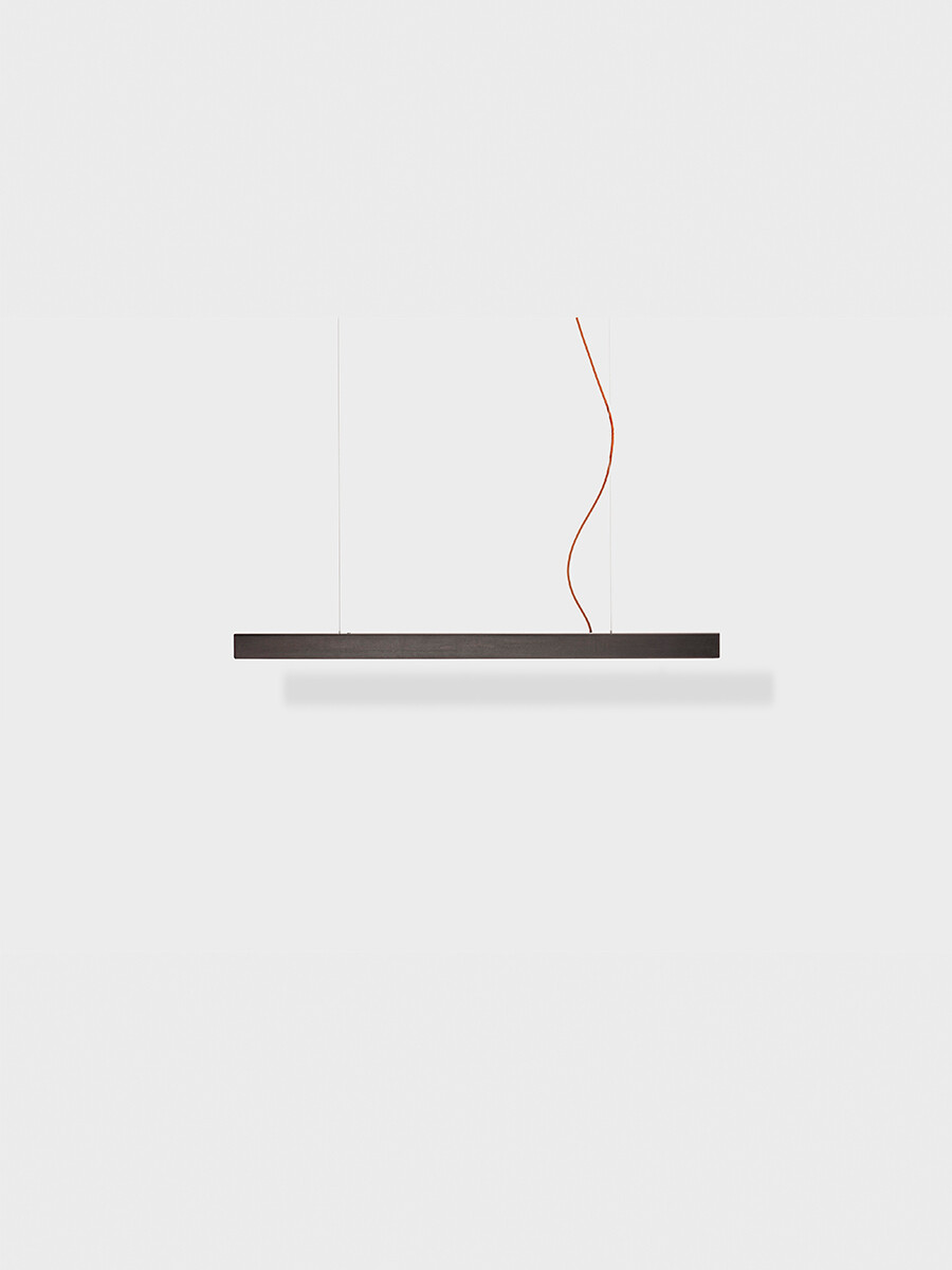 I Model Pendel, m. ledning fra Anour (Kobber, 100 cm, Bruneret)