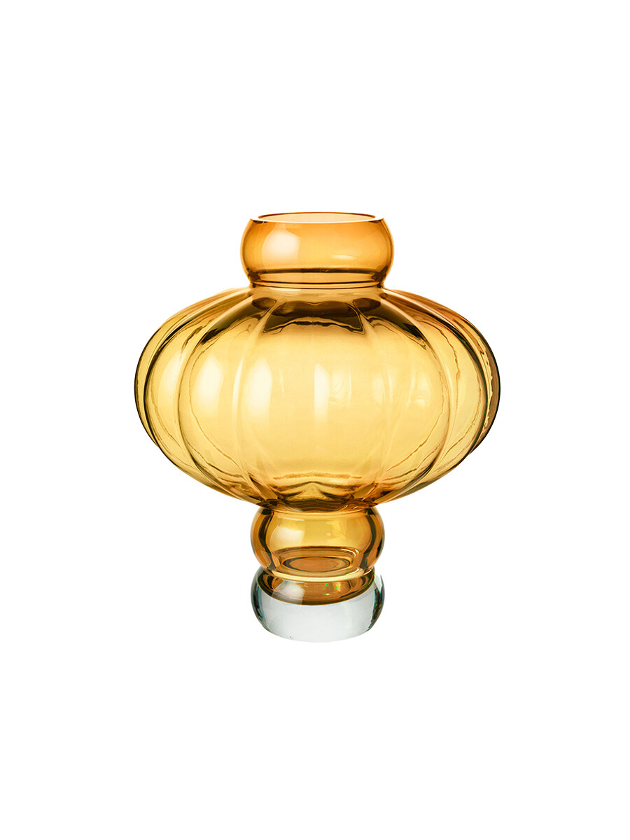 Balloon Vase 08, glas fra Louise Roe  (Amber)