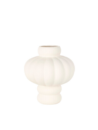 Balloon Vase 02, ceramic fra Louise Roe  (Raw White)