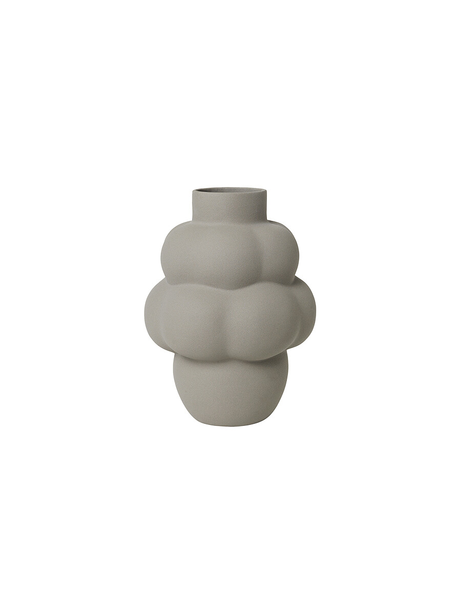 Balloon Vase 04 Petit, ceramic fra Louise Roe  (Sanded Grey)