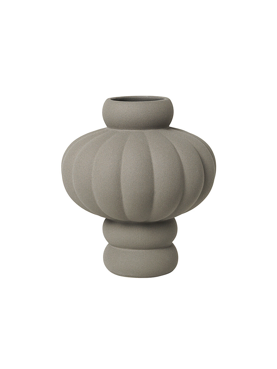 Balloon Vase 08, ceramic fra Louise Roe  (Sanded Grey)