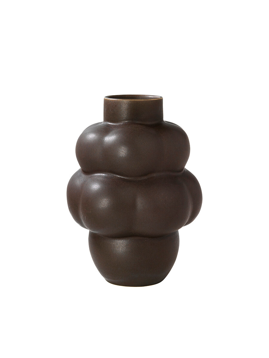 Balloon Vase 04, ceramic fra Louise Roe  (Mud Brown)
