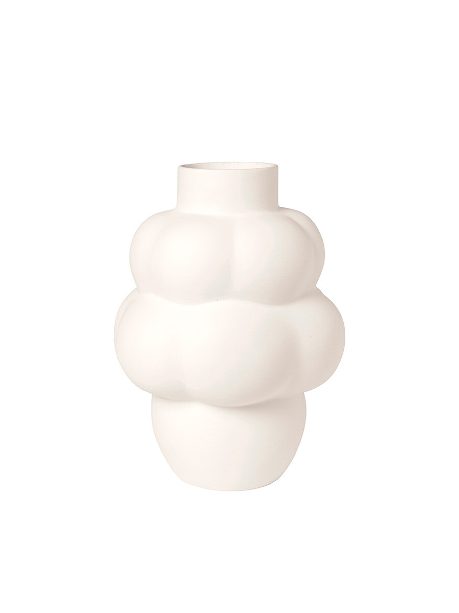 Balloon Vase 04, ceramic fra Louise Roe  (Raw White)