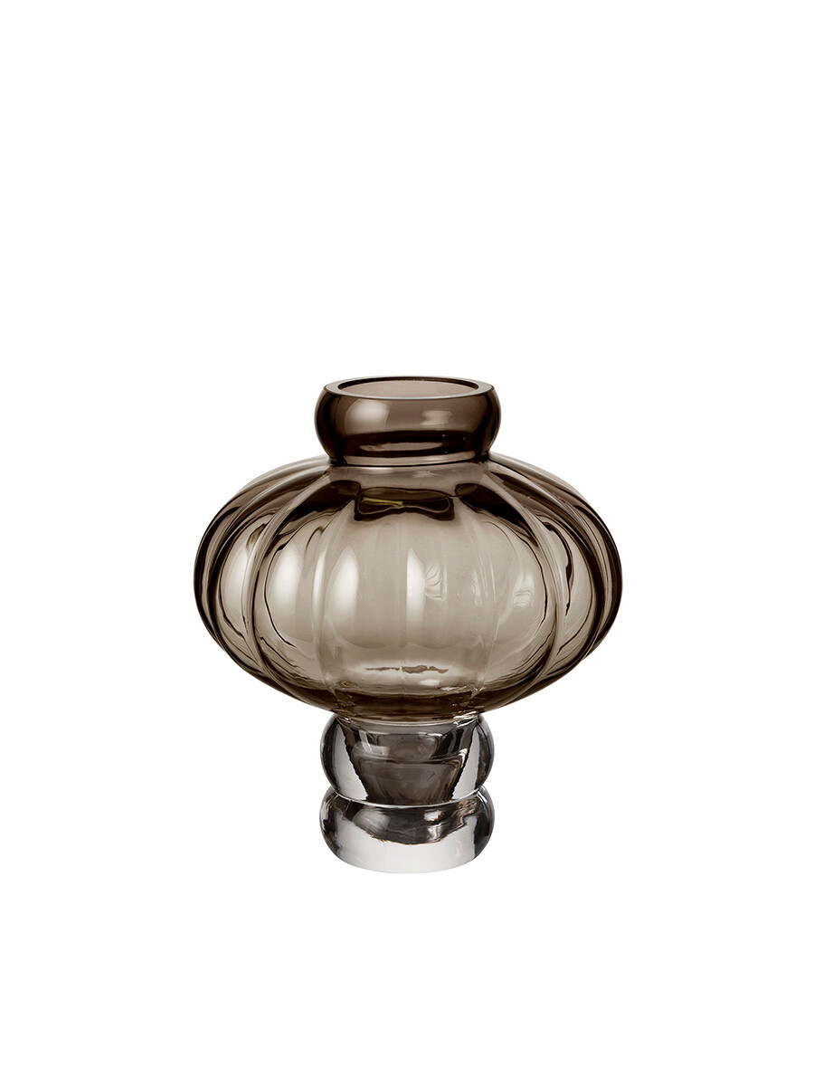 Balloon Vase 02, glas fra Louise Roe  (Smoke)